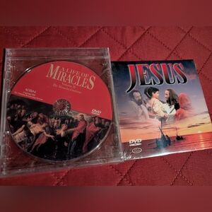 A Life of Miracles and Jesus DVDs Sealed